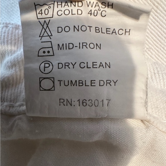 Princess Polly Denim Hailie Jeans Cream Wide Leg Non-Stretch in Size US 4 - Picture 11 of 16